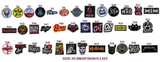 Parches de banda de transferencia bordados de música para camiseta chaqueta jeans insignia de cuero