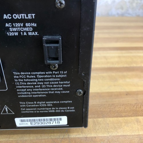 Onkyo HT R500 5.1 Channel 230 Watt AV Receiver Home Theatre RCA/S-VIDEO Tested - Picture 10 of 18