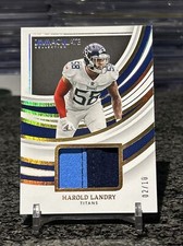2022 Immaculate Collection Harold Landry Remarkable Memorabilia Gold SSP /10!!!