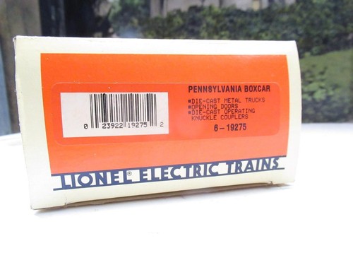LIONEL TRAINS- 19275 PENNSYLVANIAN 6464 BOXCAR RE-RELEASE- 0/027 - NEW -BXD- B25 - Picture 5 of 5