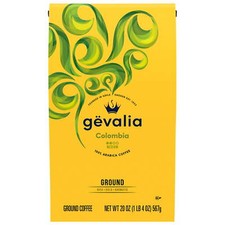Gevalia Colombia Medium Roast Ground Coffee, 20 oz Bag