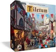 Tiletum Board Game Board & Dice 1 to 4 Players