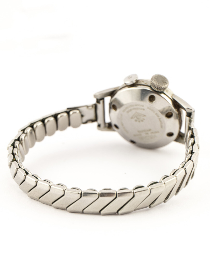 Vulcain Cricket GOLDEN VOICE ladies alarm watch 50's | eBay