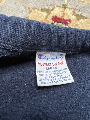 【希少】80s CHAMPION HOLYCROSS REVERSE WEAVE Vintage Holy Cross Champion Reverse Weave Sweatpants 1990s