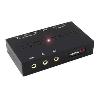 AUDIOTRAK MAYA U5 USBサウンドカード AUDIOTRACK MAYA U5 DAC SNR 110db 5.1 USB SOUND CARD -EXPRESS