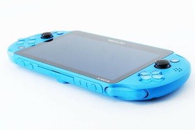 Sony PS Vita Aqua Blue Playstation PCH-2000 w/ Charger