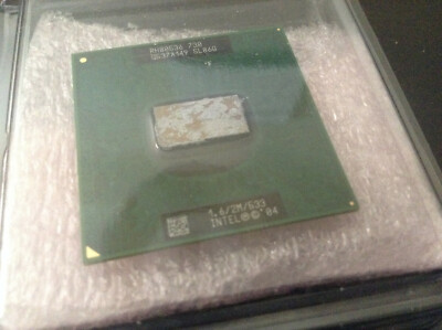 INTEL PENTIUM M 730 1.6ghz 2M 533mhz LAPTOP CPU SL86G MOBILE PROCESSOR