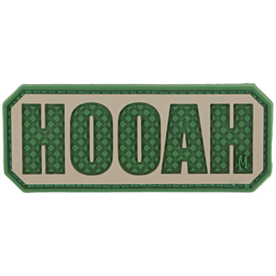 Maxpedition Hurra Militärischen 3D Pvc Gummi Patch Akronym Moral Abzeiche