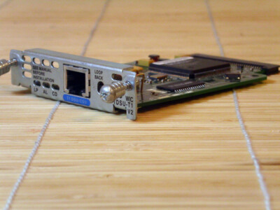 Cisco WIC-1DSU-T1-V2 T1 WAN Interface Card Karte
