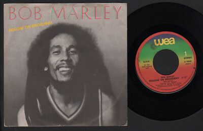 7'' BOB MARLEY REGGAE ON BROADWAY / GONNA GET YOU ITALY WEA 1981 UNVERÖFFENTLICHT