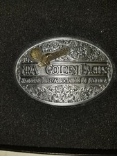1994 NRA Golden Eagles Limited Rifle Western Belt Buckle