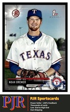 2017 Bowman Draft #BD-127 Noah Bremer Texas Rangers  Paper