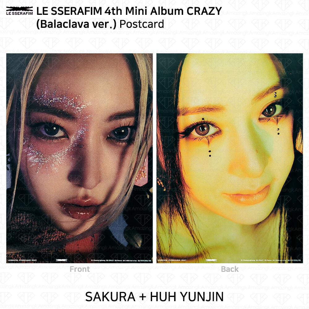LE SSERAFIM crazy Balaclava トレカ チェウォン LE SSERAFIM crazy Balaclava トレカ チェウォン LE SSERAFIM