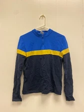 bodywear by Liz Claiborne blue and yellow top size L