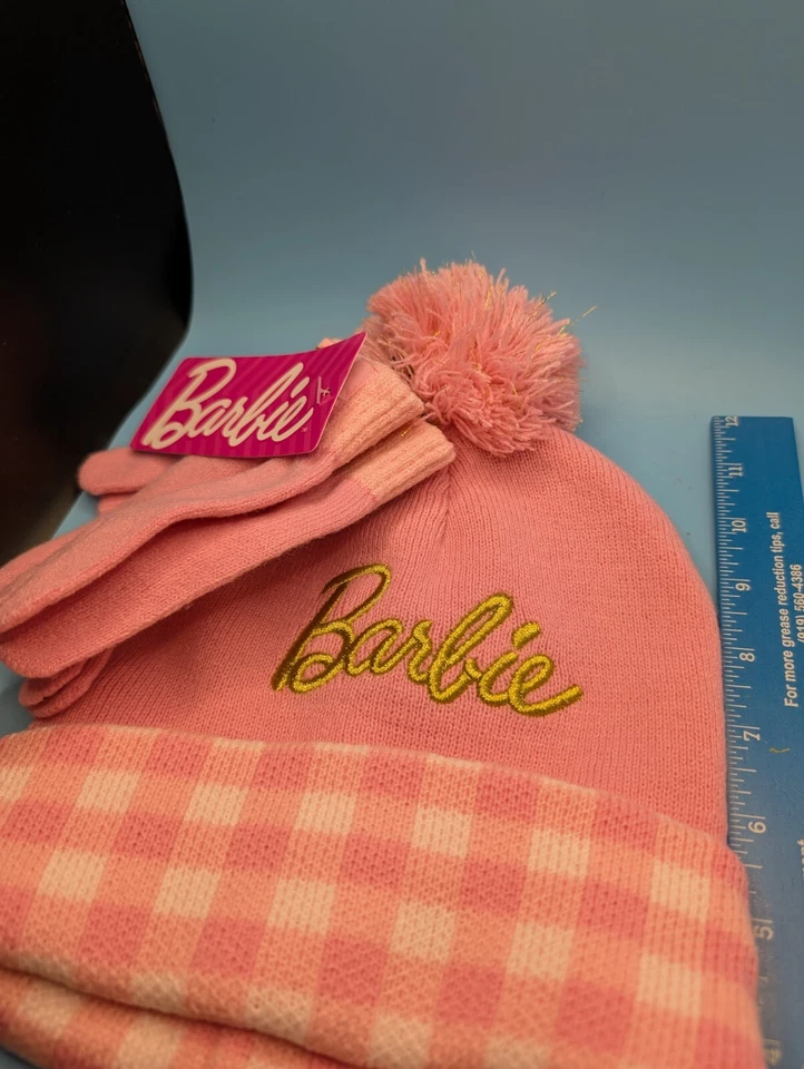 美泰芭比娃娃豆豆(针织帽)全新带标签 — 第 4/4 张图片