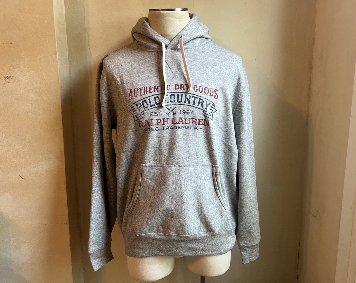 POLO BY RALPH LAUREN DENIM & SUPPLY HEATHER GRAY 1967 PRINT  