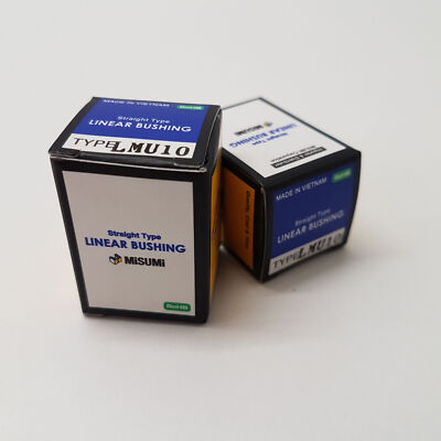 Misumi Präzisionslager LMU10, Ersatz für LM10UU, 3D Drucker,Anet A8,A6, Prusa i3