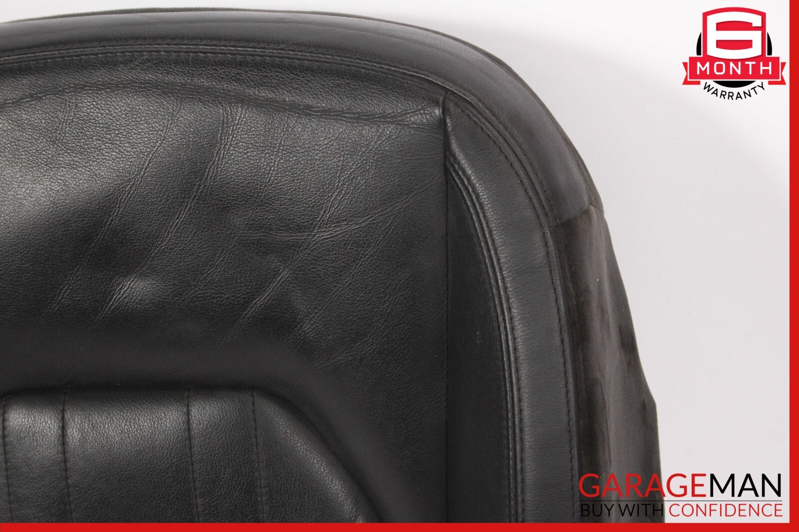 14-17 Maserati Ghibli M157 Front Left Side Lower Bottom Seat Cushion Cover Black