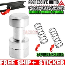 AGGRESSIVE ARMS POLISHED FIRING PIN PLUNGER + REDUCED WEIGHT SPRINGS FOR GLOCK