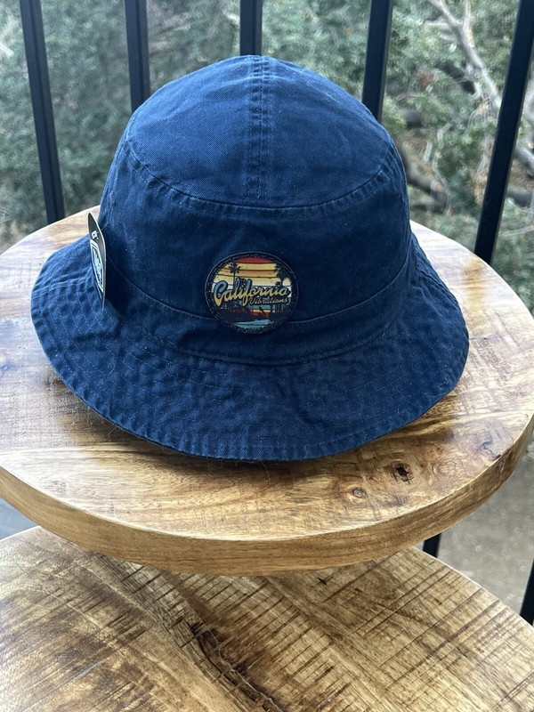 CALI VIBES / CALIFORNIA VIBRATIONS UNISEX BUCKET HAT ~ L/LX ~ NEW WITH TAG