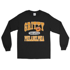 Gritty Things Happen in Philadelphia Flyers Philly Hockey Long Sleeve Shirt
