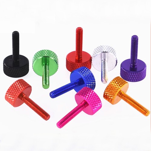 M3.5x16mm Knurled Thumb Screws PC Computer Case Hand Grip Knob Bolts Aluminum - Picture 5 of 5