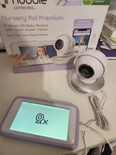 Hubble Connected Nursery PAL Premium 5" BabyMonitor Camera & Audio System FAULTY