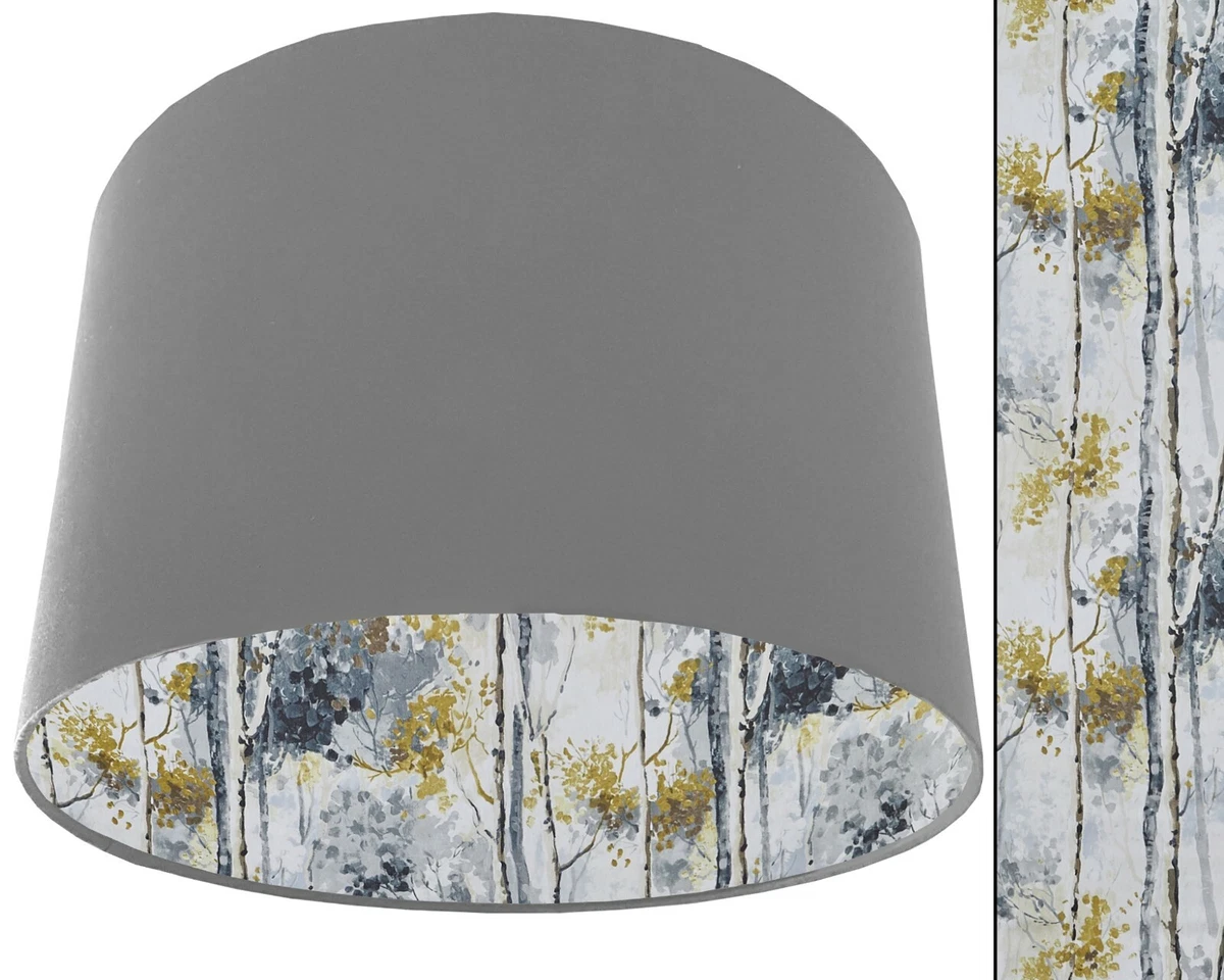 Small grey lampshade 2024 for table lamp