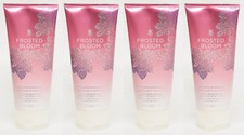 4 Victoria's Secret FROSTED BLOOM Ultra Moisturizing Hand  Body Cream 6.7 oz