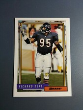 RICHARD DENT 1992 TOPPS FOOTBALL CARD # 128 C1488