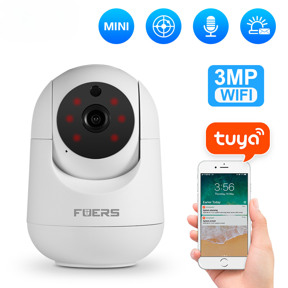 Camera WiFi Wireless Surveillance Camera Automatic Tracking Security Monitor New