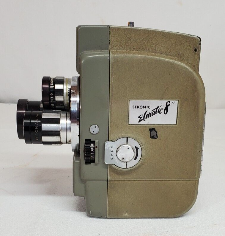 SEKONIC ELMATIC8 8ミリフィルムカメラ ケース付き 動作品 SEKONIC ELMATIC8 8ミリフィルムカメラ ケース付き 動作品