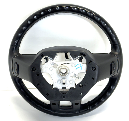 ✅2013-2024 RAM 1500 2500 3500 CLASSIC LEATHER STEERING WHEEL HEATED BLACK OEM - Picture 8 of 15
