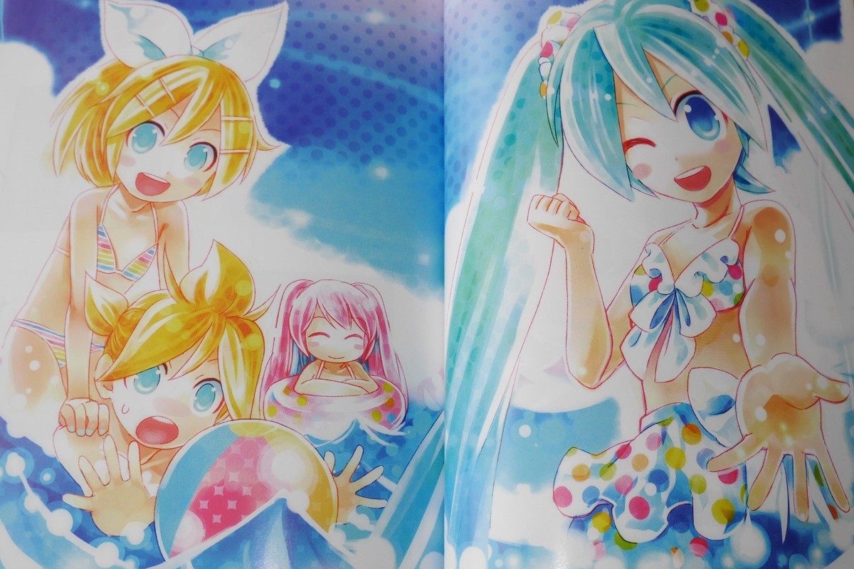 Kei manga: Hatsune Miku -Project Diva- Omnibus Comic - JAPAN | eBay
