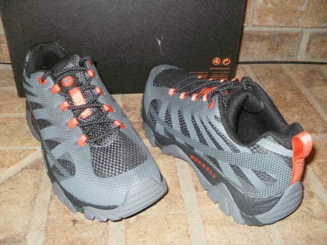 SCARPA DA TRAIL RUNNING MERRELL MOAB EDGE 2 J706113 MONUMENTO GRIGIO LARGO O MED RP $105