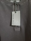 Barefoot Dreams MC Henley Pullover Sweater Girls Size 6-7 Grey Brushed Terry  — photo 3