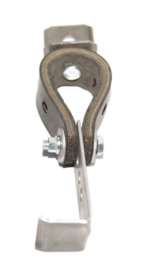 1PC Heavy Duty Exhaust Tail Pipe Hanger Loop Style 3 Hole 360° Degree Swivel