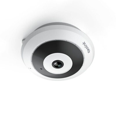 REOLINK 6MP PoE IP Fisheye Camera for Office Home Security 360° View 2- Way Talk