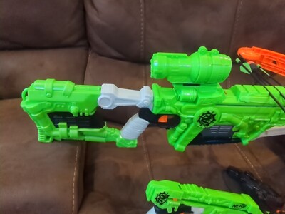Nerf ZombieStrike Deadbolt & Wrathbolt Dart Arrow Bows | eBay