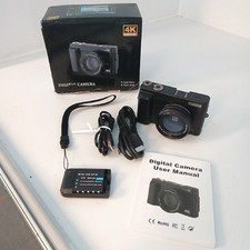 Digitalzoom Digitalkamera 4K 48MP 16X Autofokus Fotokamera 3 Zoll 180° Flip LCD