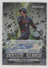 2022 Panini Prizm Draft Picks Power Surge Silver Tanner Schobel #PS-TS Auto 4z8
