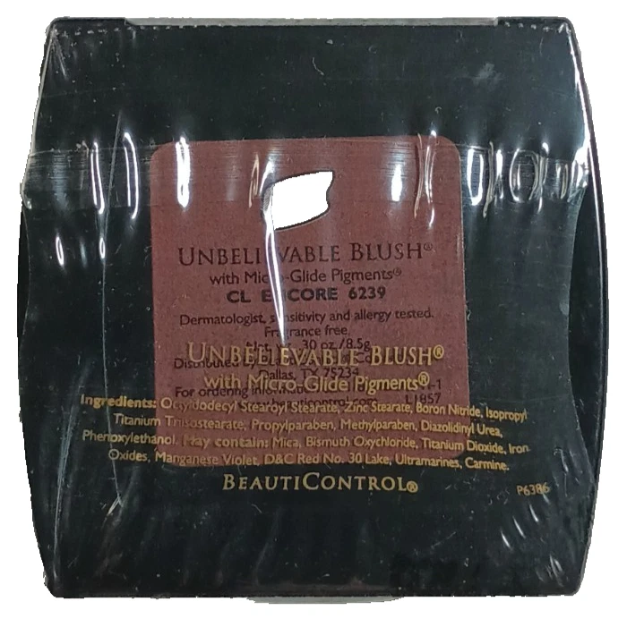 BC Beauticontrol (NOS) CL Encore Unbelievable Blush (6239)-Sealed, VTG - Image 4 of 4