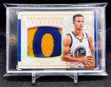 Stephen Curry Panini National Treasures Tremendous Patch /10 Warriors NBA Japan