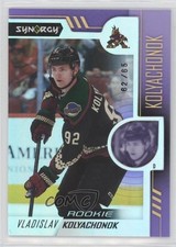 2022-23 Upper Deck Synergy Rookies Purple 62/65 Vladislav Kolyachonok #114 5b7