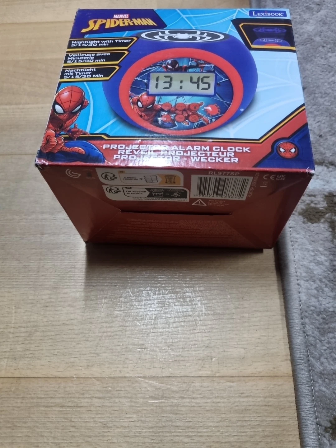 Lexibook, Spider-Man Projector Wekker