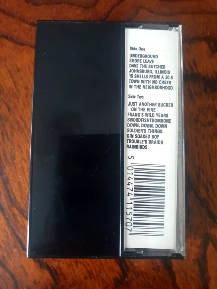 Tom Waits - Swordfishtrombones - 1983 - Re - Black Shell - Play Tested - Image 3 of 3