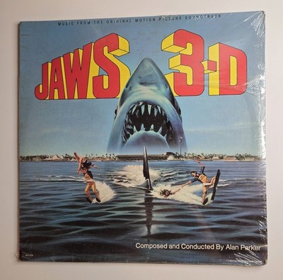 Jaws 3D Original Motion Picture Soundtrack (Vinyl LP, 1983) Sealed