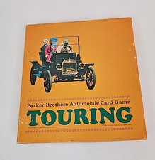Vintage Parker Brothers TOURING Automobile Card Game 1965