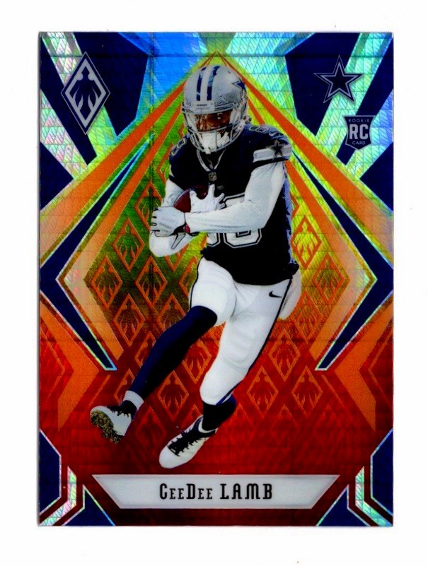 2020 Panini Phoenix - Rookies CeeDee Lamb #106 Fire Burst (RC)