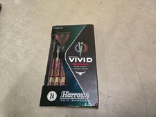 Harrows Vivid High Grade Tinted Alloy Steel Tip Darts – 24 Grams - New